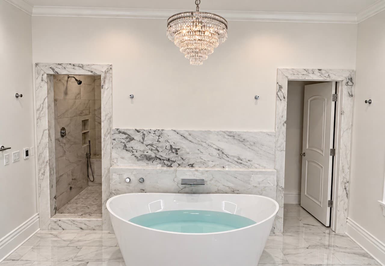 Lincoln Marble Bath — Photo 1