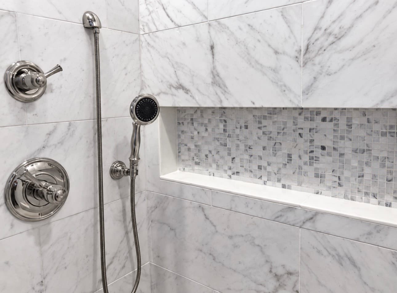 Stunning Bathroom From Vermont Quarries — Photo 5