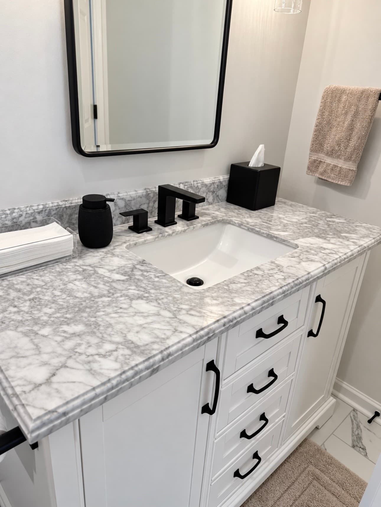 Highland Park Bathroom — Stone City project