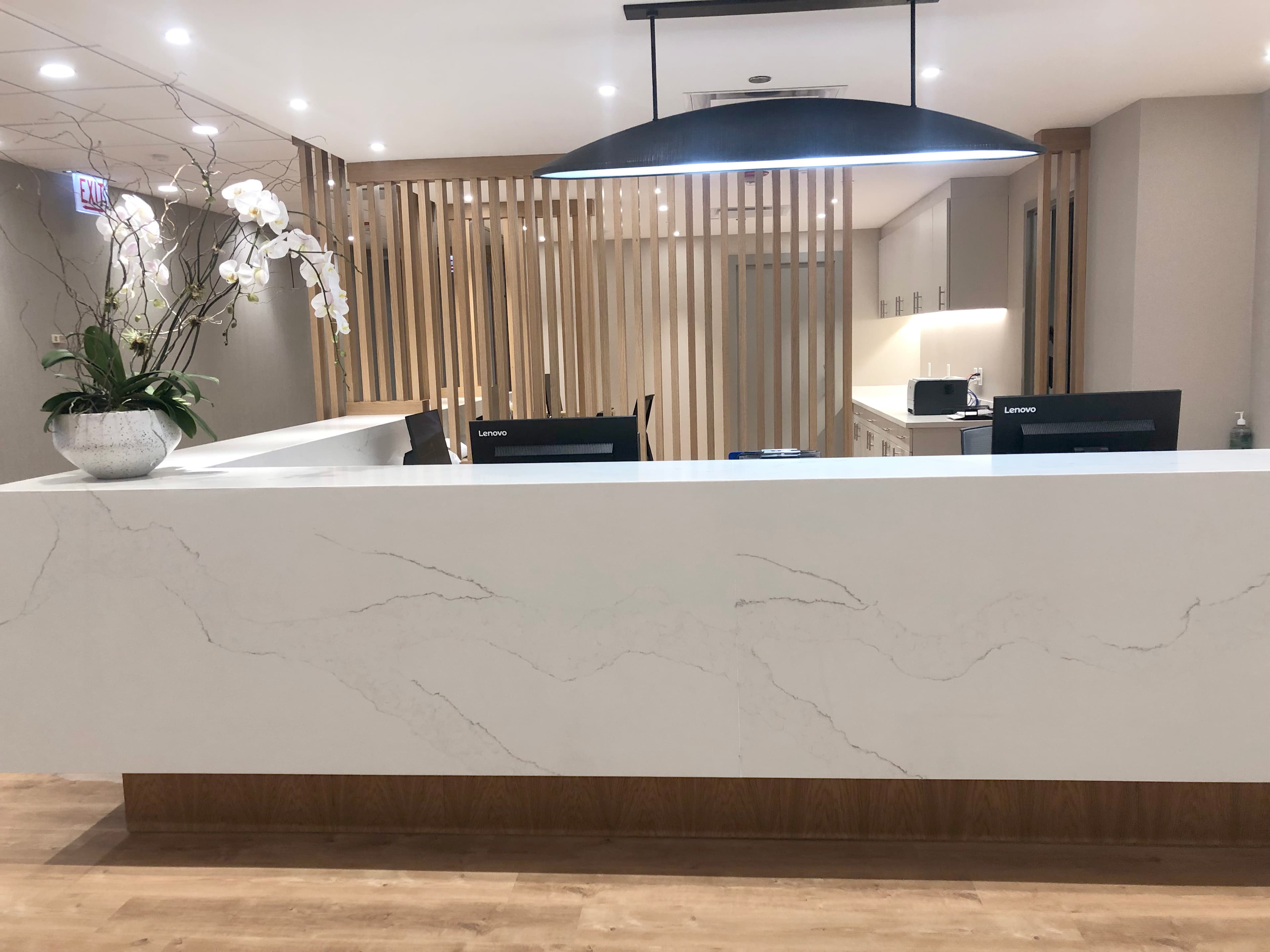 Office Front Desk — Stone City project