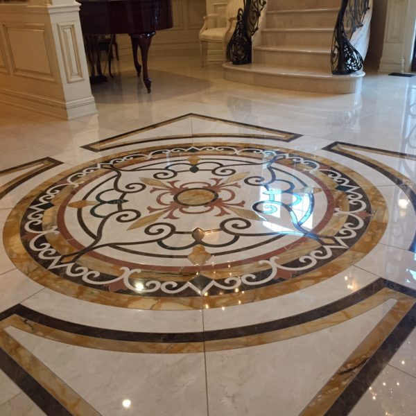 luxury floor medallion