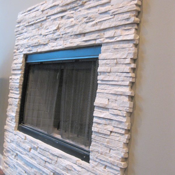 stone city fireplace custom design