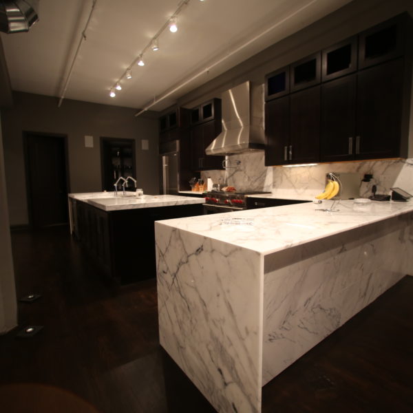 quartz kitchen countertop