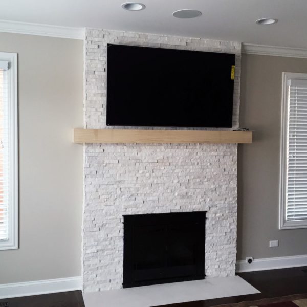 fireplace design stone city