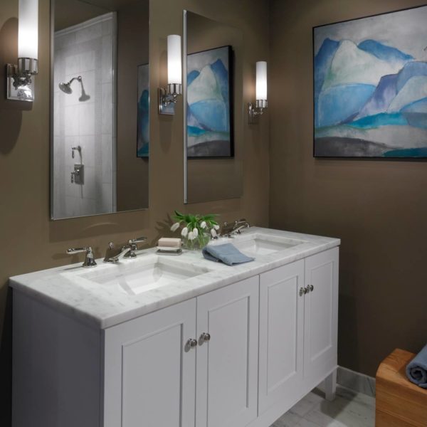 kohler white vanity