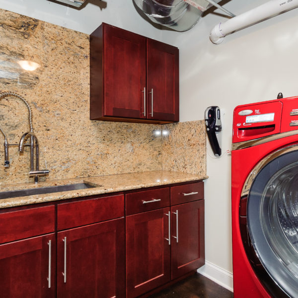 modern laundry room