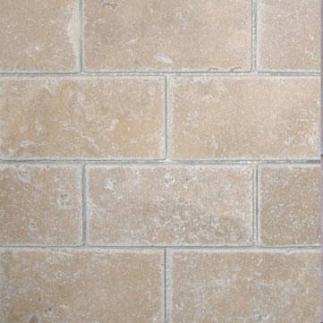 Noche Travertine Brick Pattern