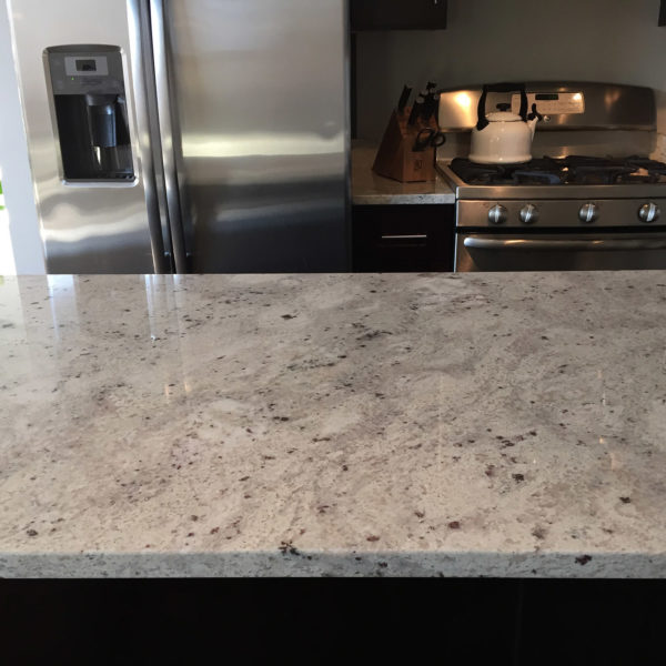 river white granite countertop