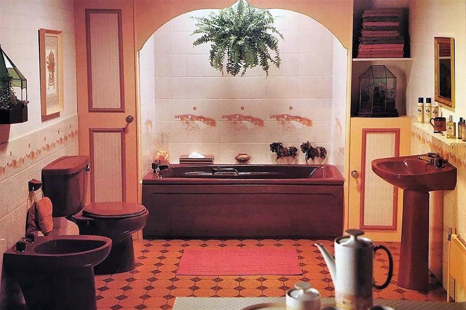 american bathroom 1960-1970